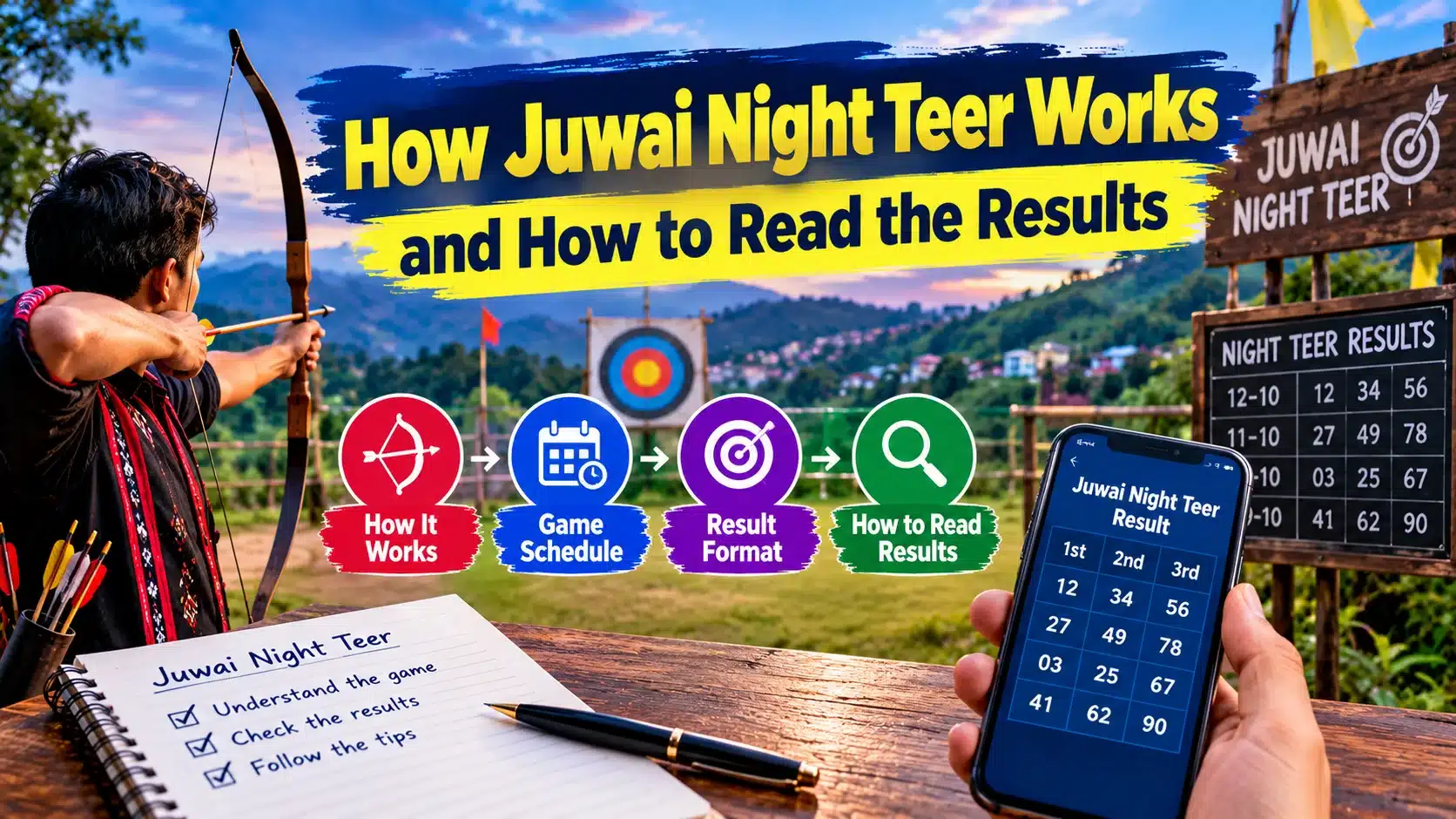 How Juwai Night Teer Works and How to Read the Results