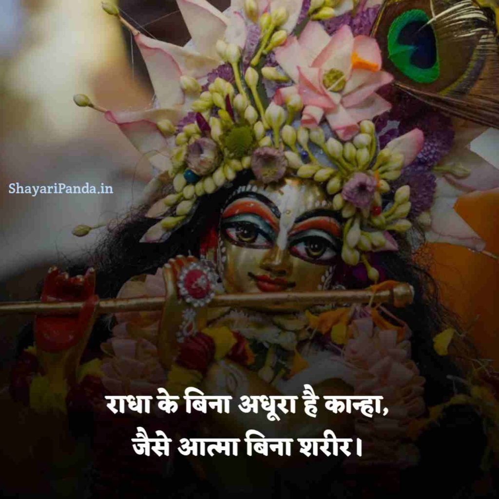 Shree Krishna Shayari in hindi