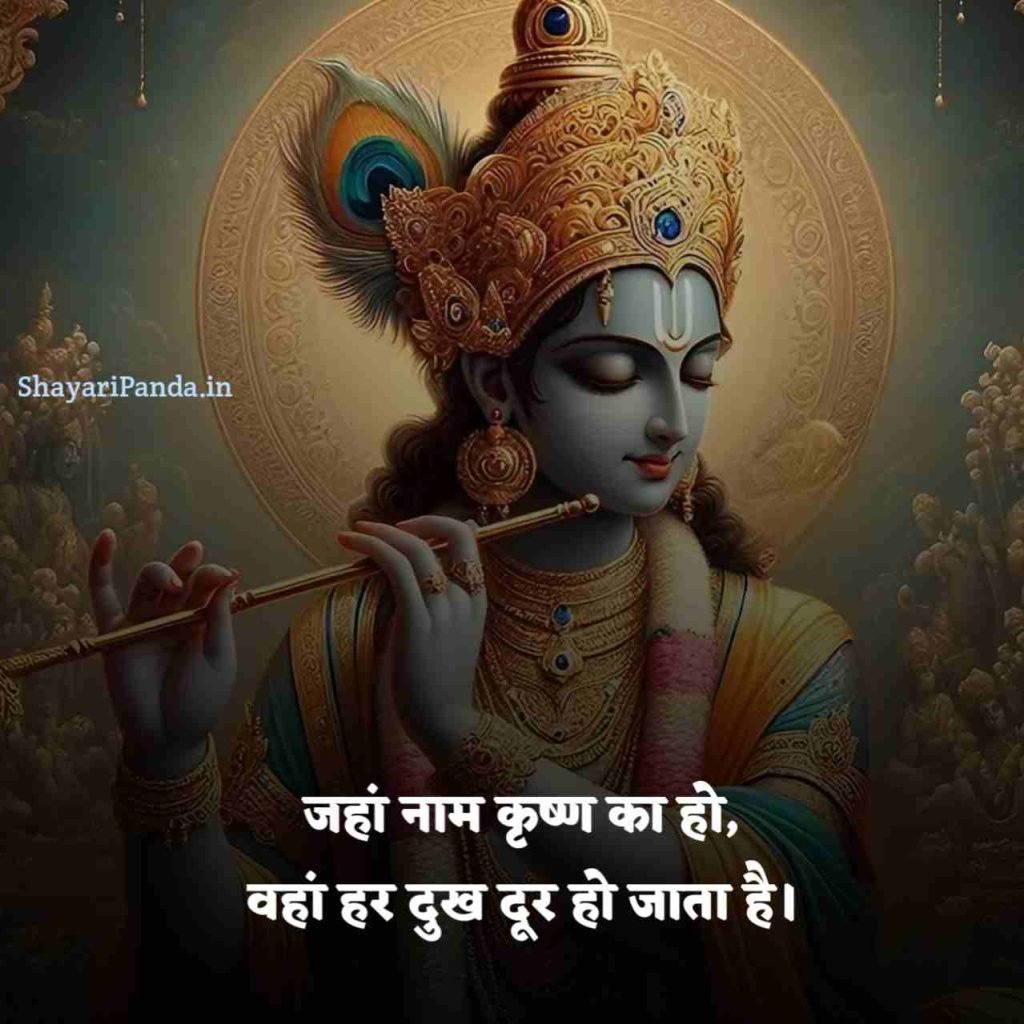 Shree Krishna Shayari in hindi