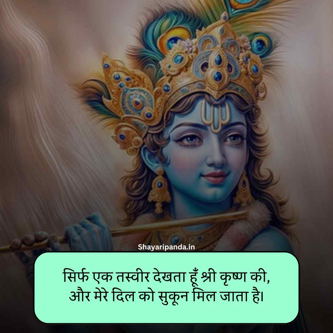 Shree Krishna Shayari in hindi
