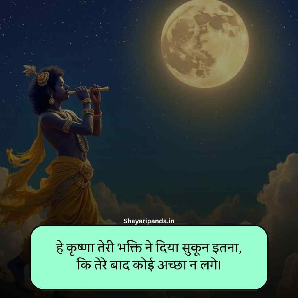 Shree Krishna Shayari in hindi